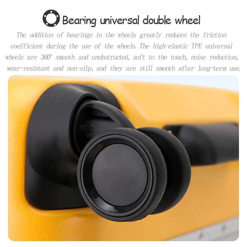 Новинка прочный и Износостойкий чехол на колесиках универсальный большой