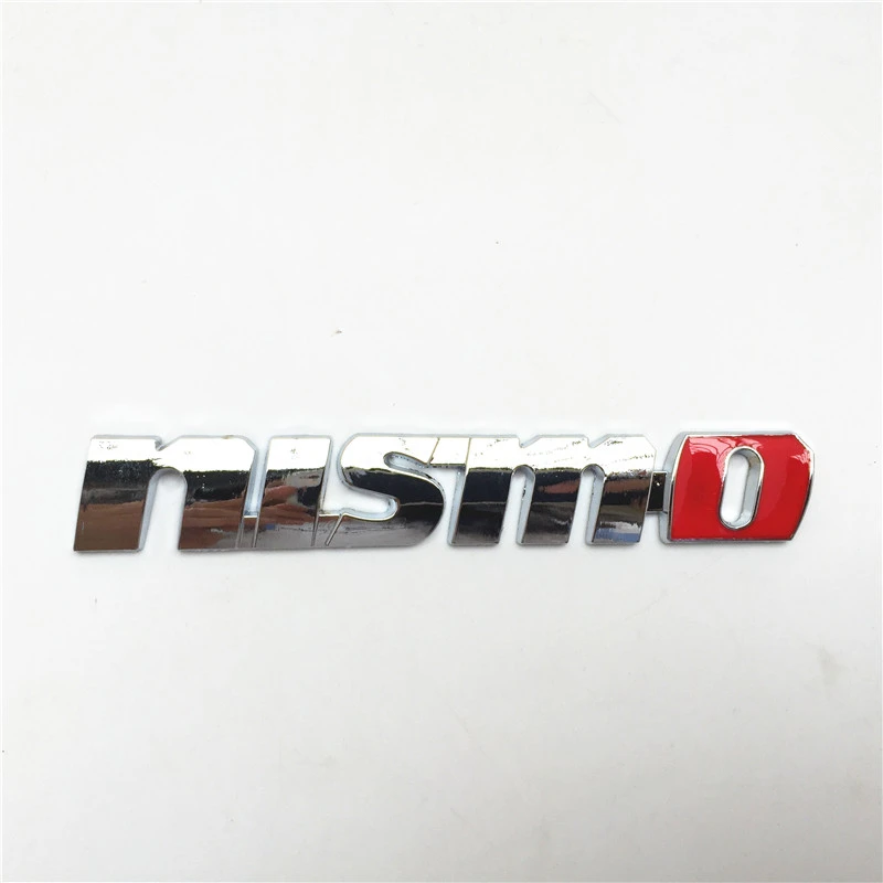 3D Metal Auto Car Nismo Badge Decal Silver/Black For Teana TIIDA QASHQAI SYLPHY SUNNY styling Emblem Sticker | Автомобили и