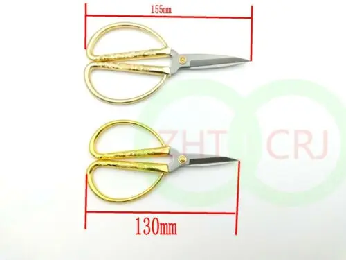 

1pcsx mini Gold plated Mini high quality Alloy Household Shears Scissors