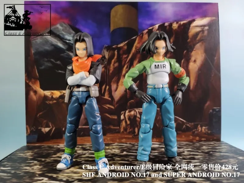 Принтом из мультфильма «Жемчуг дракона супер игрушечные фигурки из игры Dragon Ball DBZ(“СВЧ Android № 17 № 18 фигурку Figurals Игрушечная модель куклы игрушки
