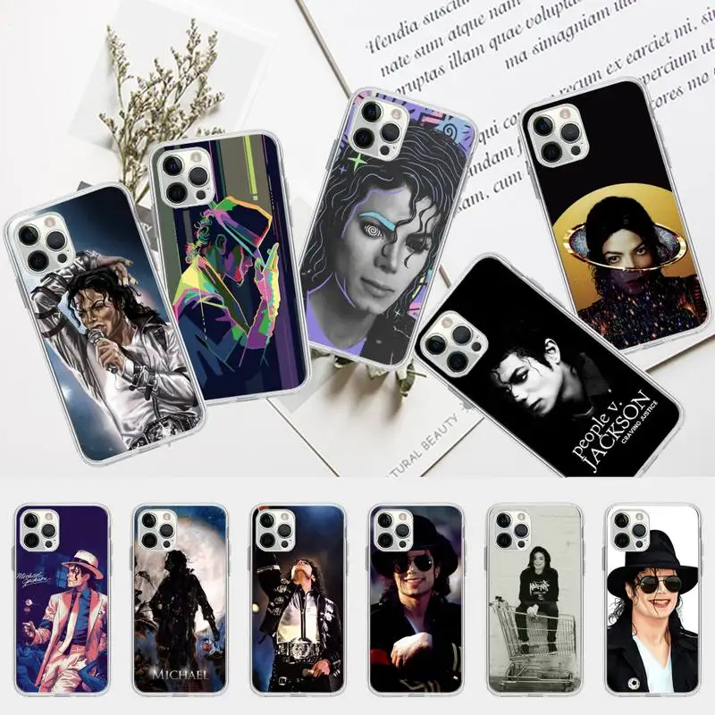 

Michael Jackson Dance Music Phone Case for iPhone 13 12 mini 11 pro Xs max Xr X 8 7 6 6s Plus 5s cover