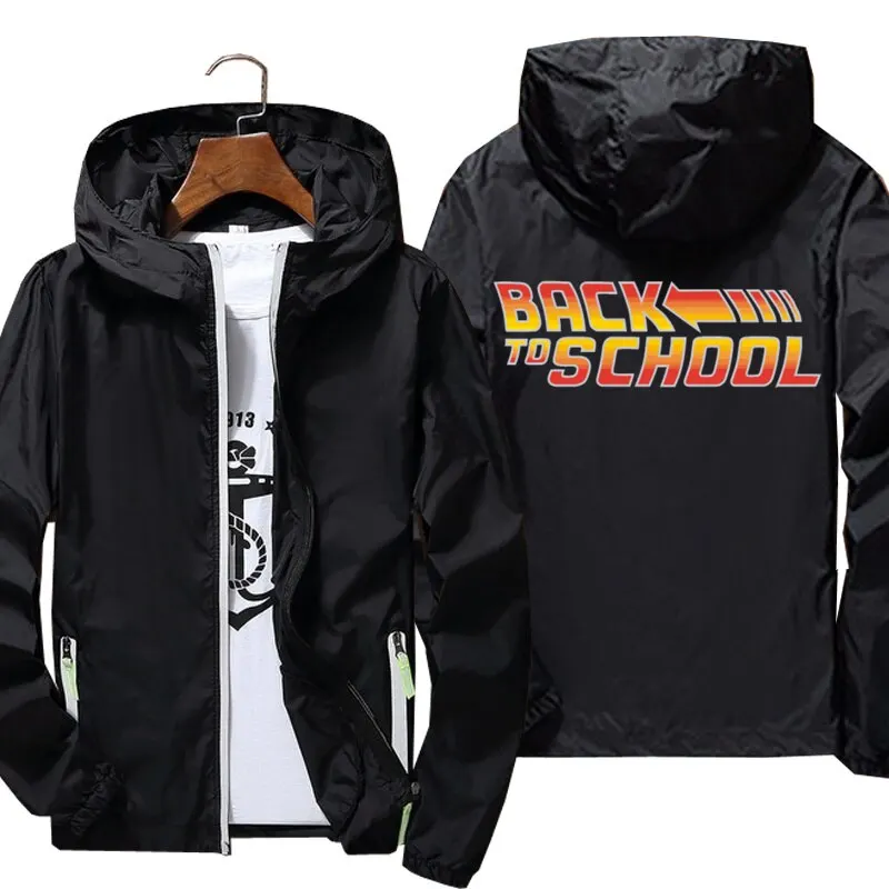 

Ударопрочная ветрозащитная куртка back to school genshin, брендовая светоотражающая куртка на весну и осень