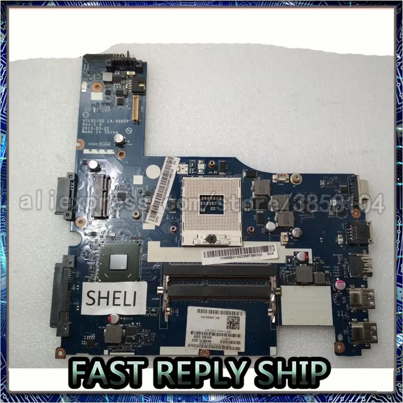 Материнская плата для ноутбука Lenovo G400S материнская VILG1/G2 LA-9902P HM76 SJ J8E | Компьютеры и