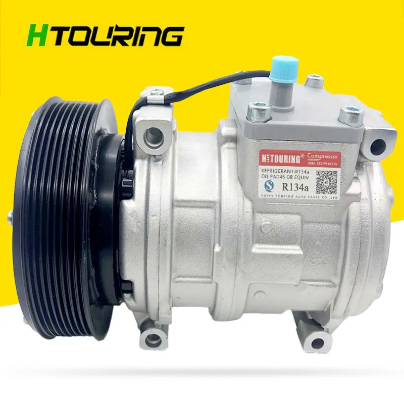 Компрессор переменного тока 10PA17C для John Deere Aircon AH169875 447200-4930 RE46609 447170-9490 TY6764 447100-2381