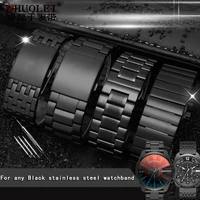 for seven on friday diesel stainless steel strap 22mm 24mm 26mm 28mm 30mmlarge size men metal solid wrist watch band bracelet