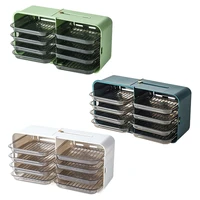 multi layer side dishes rack countertop wall mount storage dish tray holder organizer rack for kitchen prepare dishes