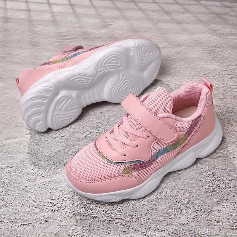 

New Lightweight Soft Girls Outdoor Walking Shoes, Children's Sports Shoes Kids Sneakers Baby Girl Shoes