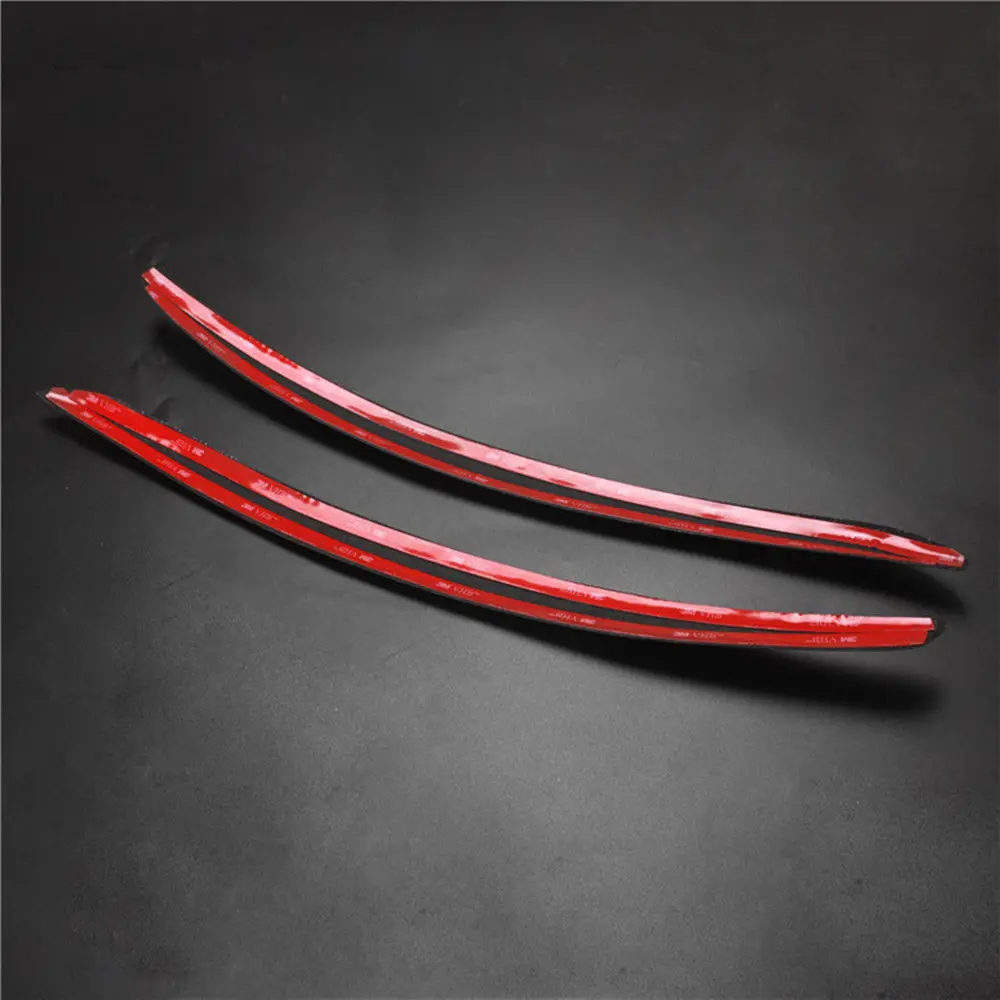 Для BMW E92 E93 & M3 2006 2013 черная фара век Крышка для глаз брови 2 шт|Хромирование| |