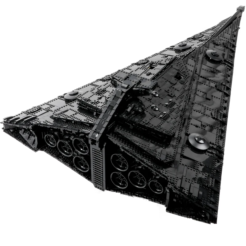 

Игрушка-война 21004 MOC Затмение-класс Дред с полной внутренней моделью, строительные блоки, кирпичи, Звездный план, детский подарок на день рож...