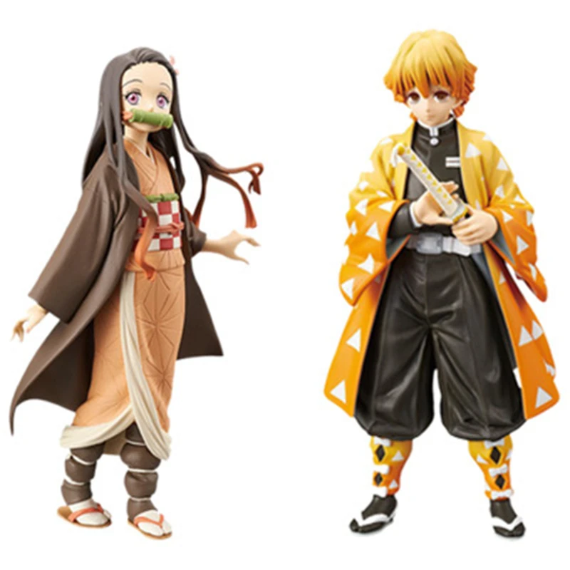 Аниме Фигурки игрушки демон убийца Kimetsu no Yaiba Kamado Tanjirou Nezuko фигурку ПВХ аниме
