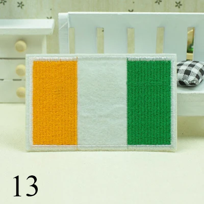 Ireland Страны нашивки с флагами рюкзак для одежды Железный Флаг значок нашивки для одежды шляпа и сумка декор обуви мода DIY рука значок - Цвет: Ireland
