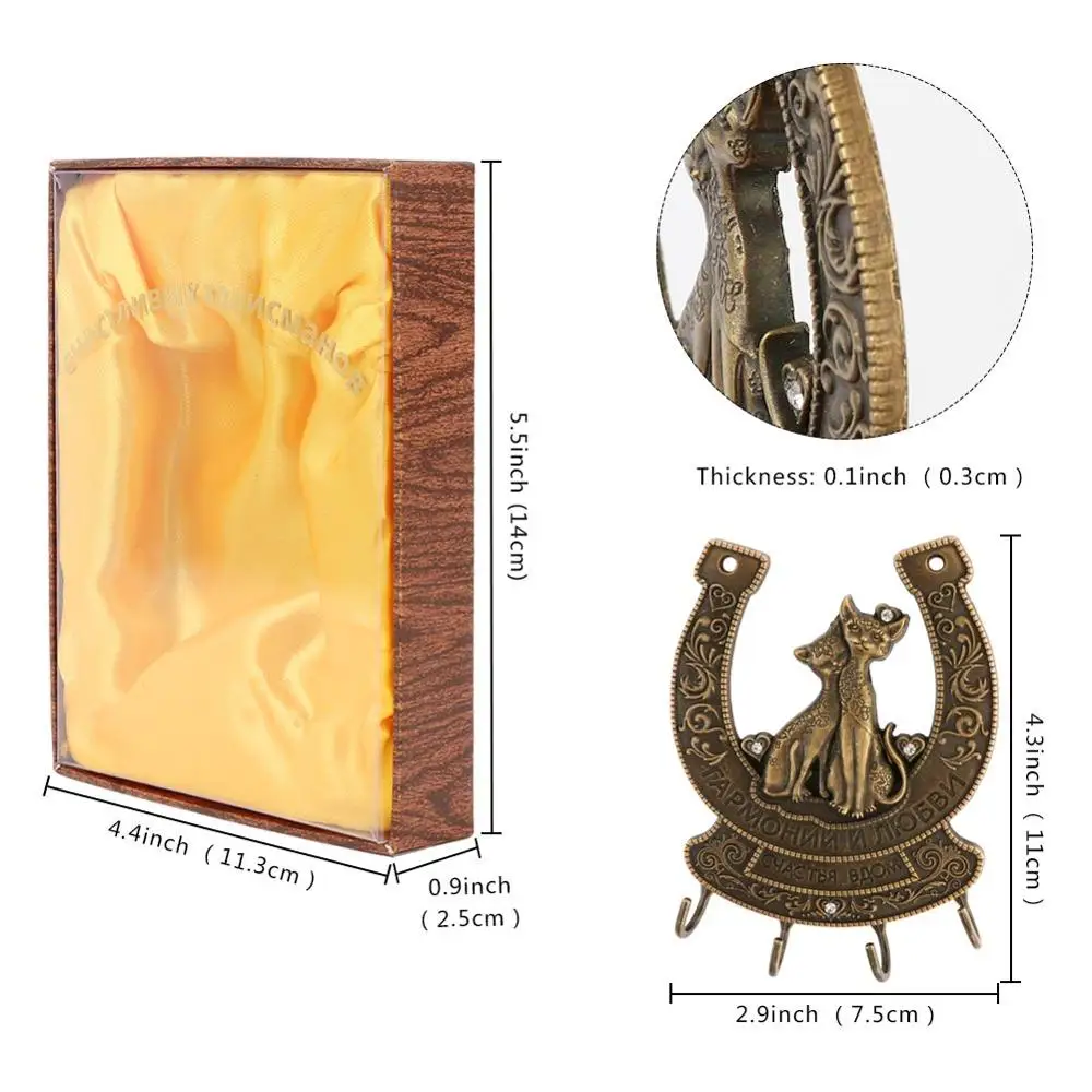 OurWarm винтажные металлические подковы бронзовые украшения для дома вечерние