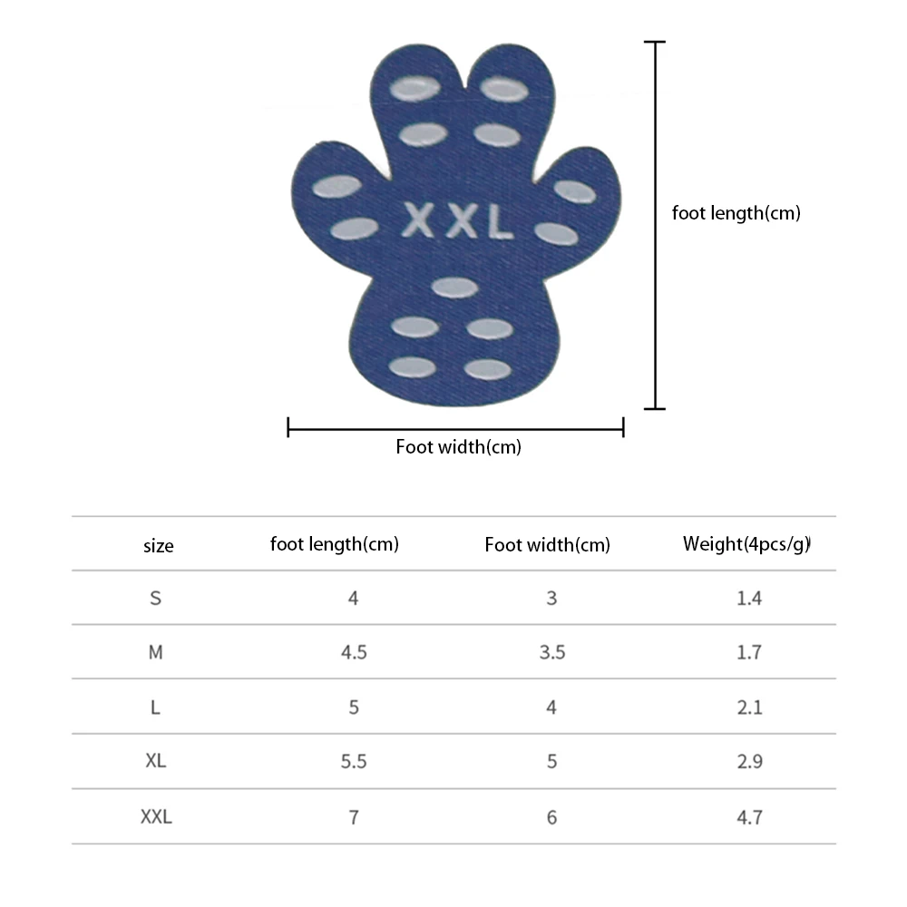 

Waterproof Pet Invisible Dog Shoes Insoles Summer Outdoor Anti-scald Dirt-resistant Wear-resistant Puppy Dog Paw Stickers