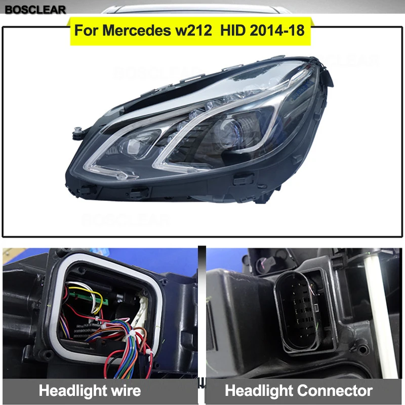 Автомобильная фара для Mercedes Benz E class W211 E240 E200 E280 W212 E180 E200L E260L E300 головного света Hid