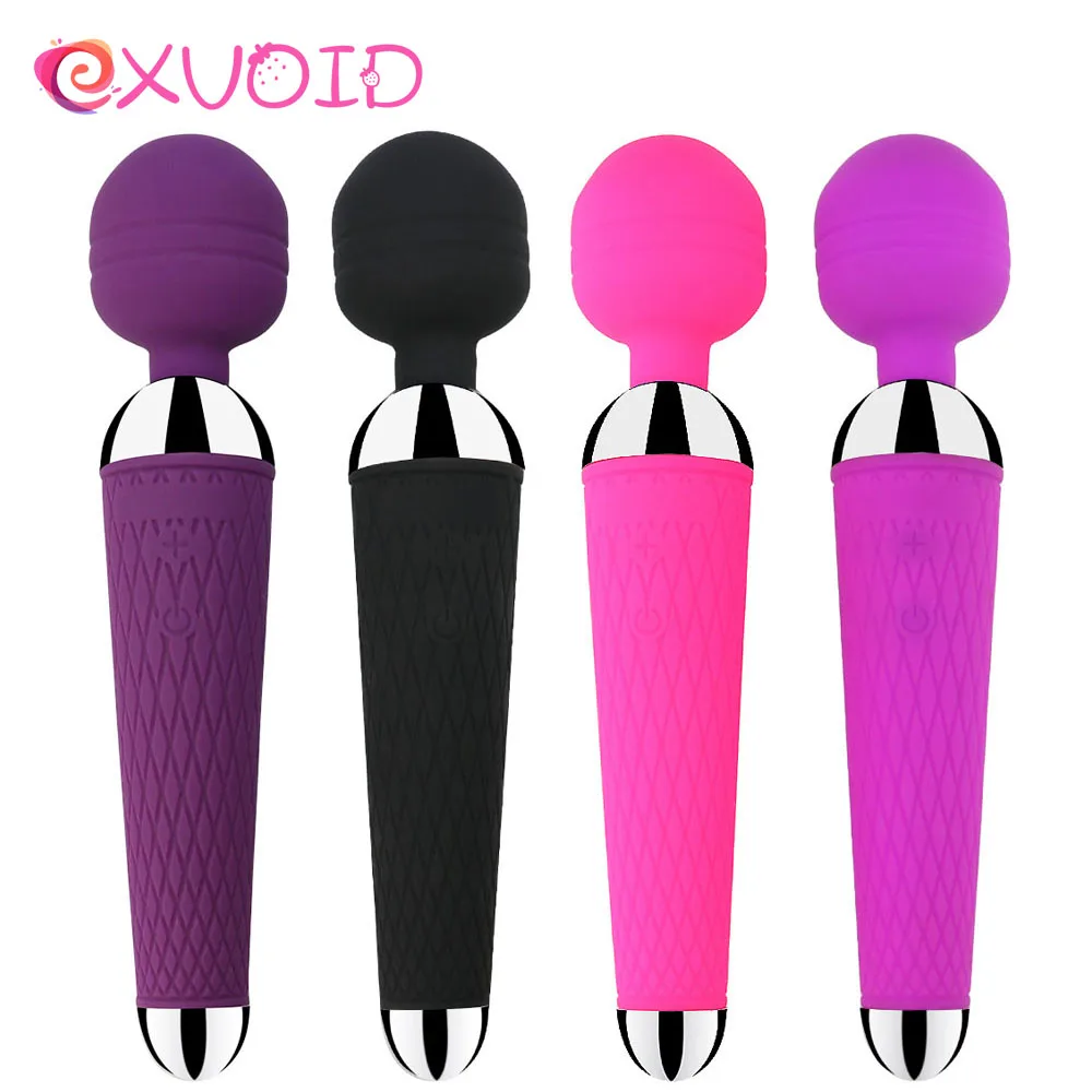EXVOID стимуляции клитора Волшебная палочка Вибраторы для женщин AV вибратор массаж