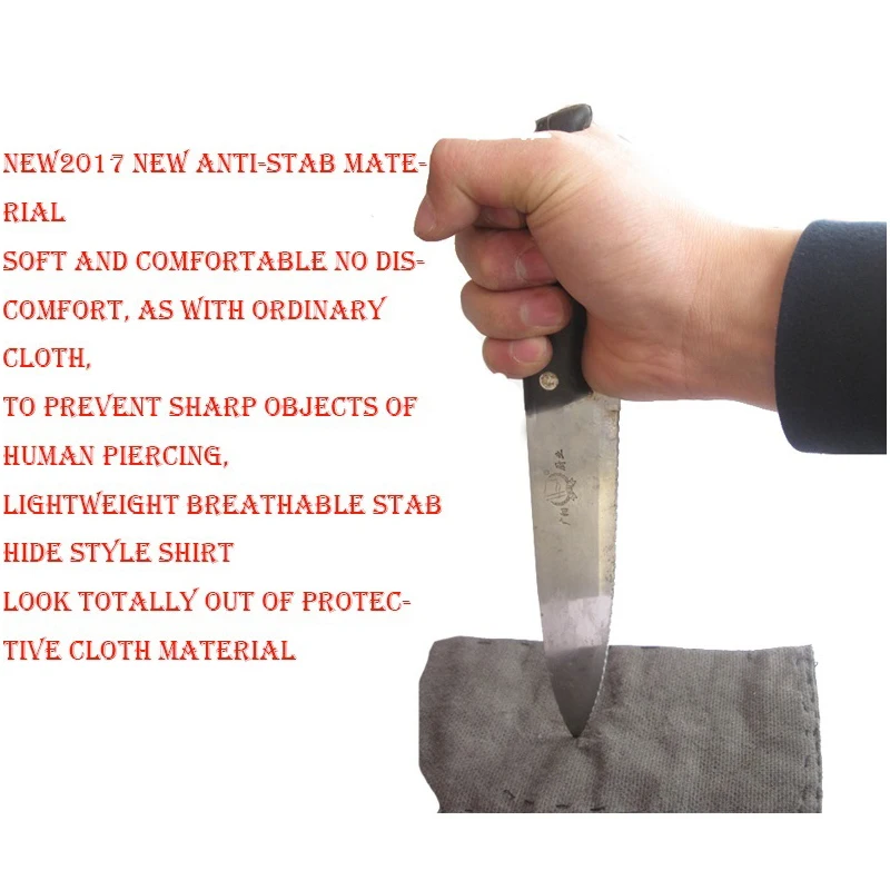 Зимний мужской жилет с бархатной подкладкой и защитой от порезов байонетным