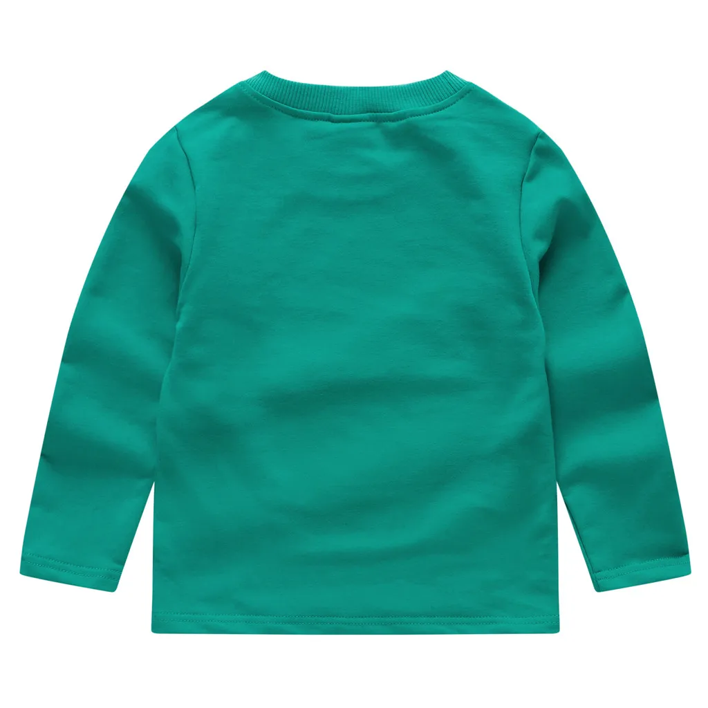 Рождественская футболка для малышей детская Толстовка с Санта-Клаусом мальчиков