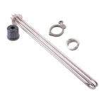 Электрический нагревательный элемент для воды, 2-дюймовый электрический нагреватель, погружная нагревательная Труба 9 кВт 220 В 380 В с набором зажимов