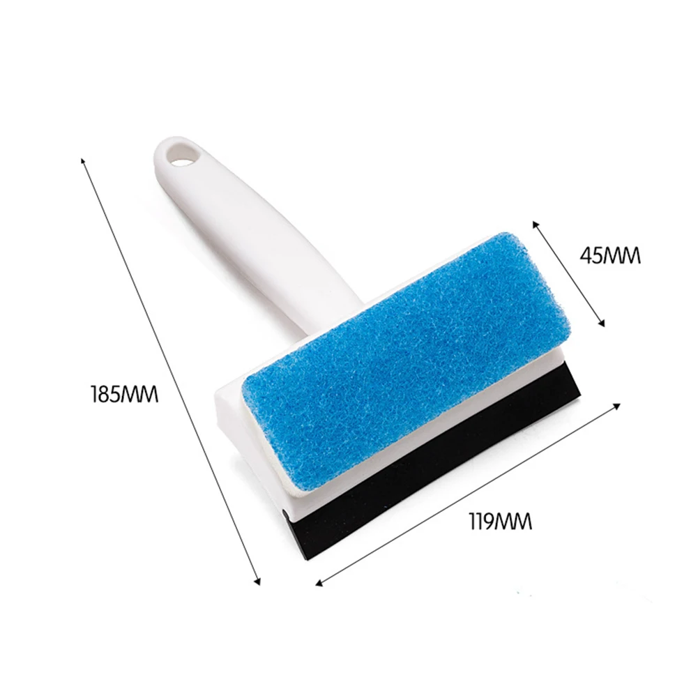 

2 in 1 Glass Wiper Cleaning Brush Mirror Grout Tile Cleaner Washing Scraper for Home Bathroom Car Window Cleaning Tools