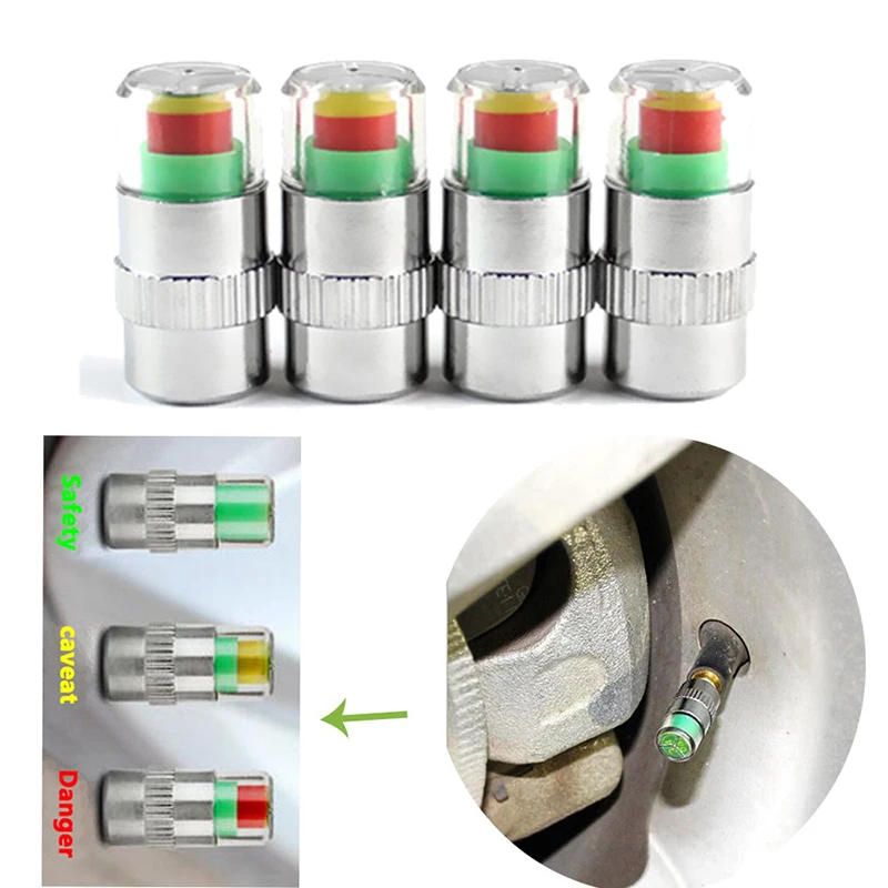 Датчик давления в шинах датчик индикатор оповещение контрольный клапан колпачок