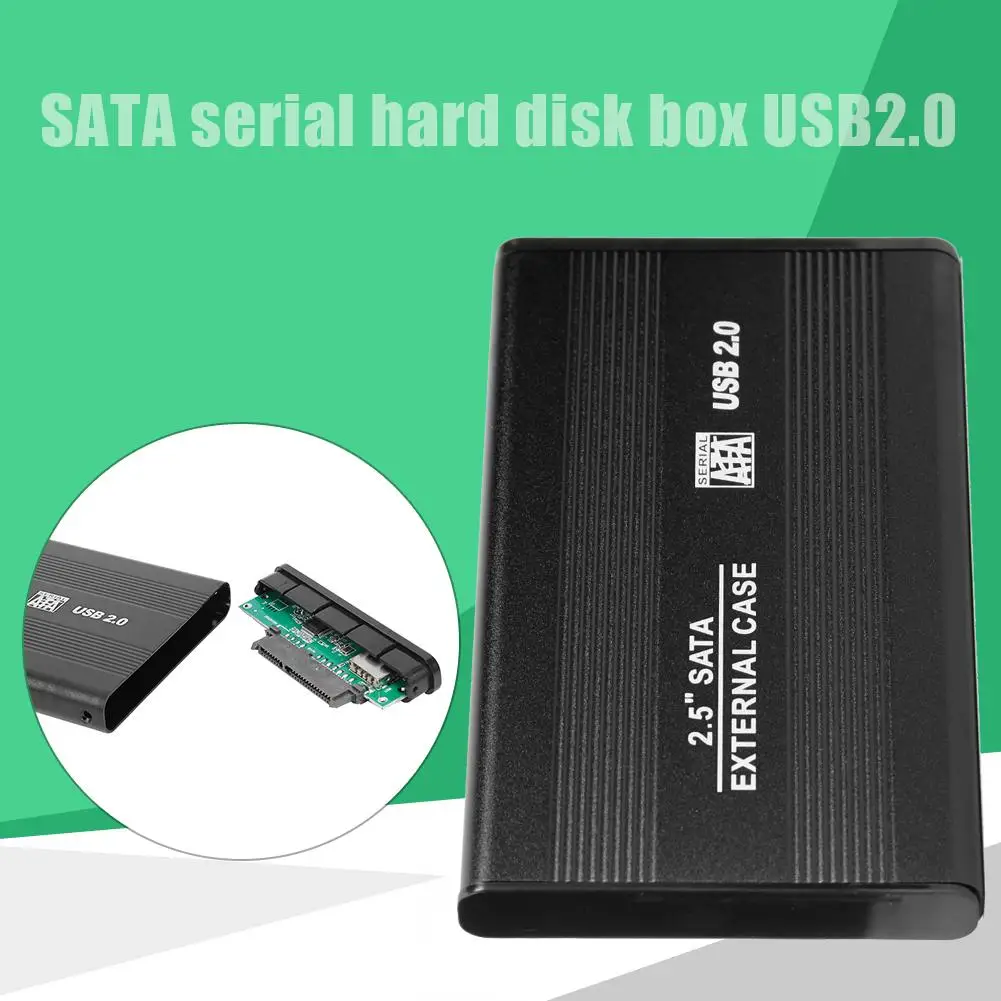 

Чехол для внешнего жесткого диска 2,5 дюйма с USB 2,0 на SATA, 480 Мбит/с, с поддержкой максимальной емкости 3 ТБ