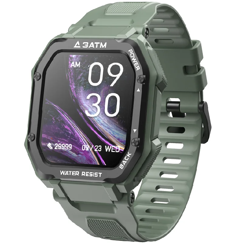 

1.7 inch Square Touch Screen Smart Watch C16 Waterproof Bluetooth 5.0 Smartwatch Pedometer Remote Camera Music Control