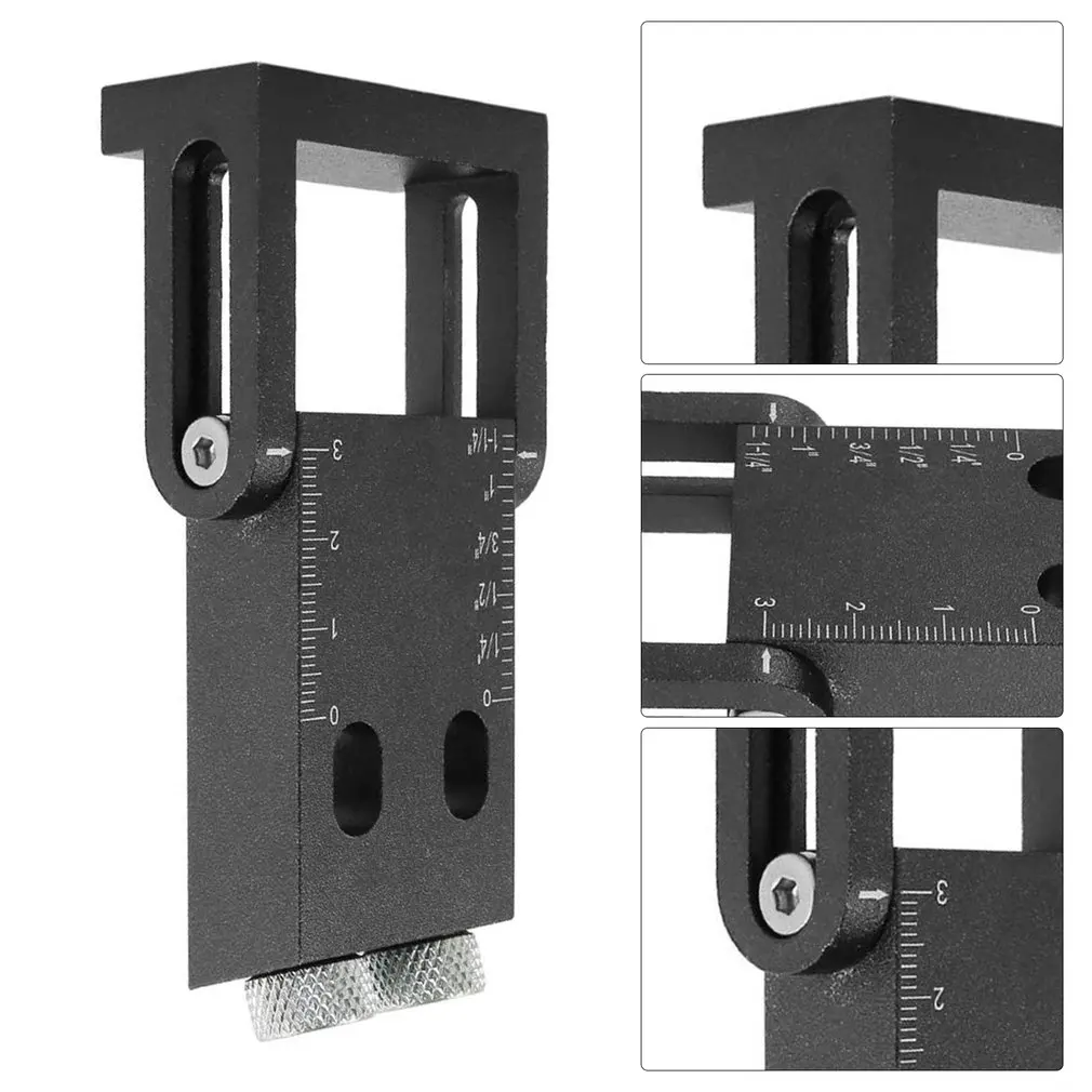 

Woodworking Guide Positioner Kit Oblique Hole Locator Positioner Drilling Bits Jig Clamp Woodworking Kit 15 Angle