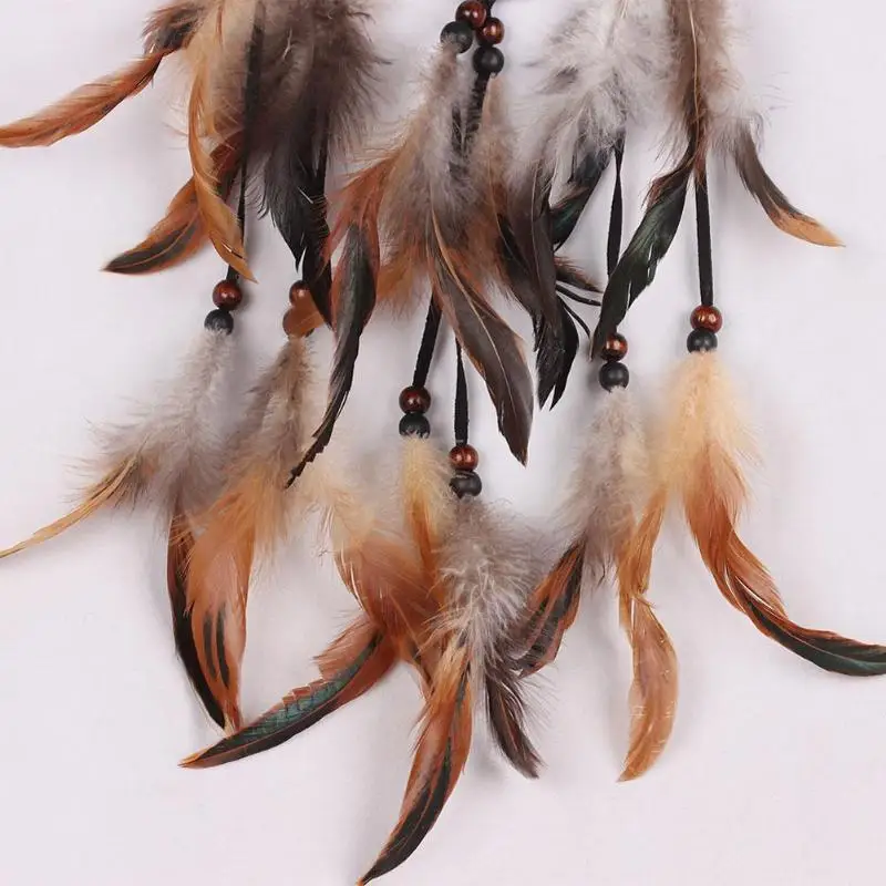 Фиолетовым пером поделки Ловец снов колокольчиков Хранитель ручной работы