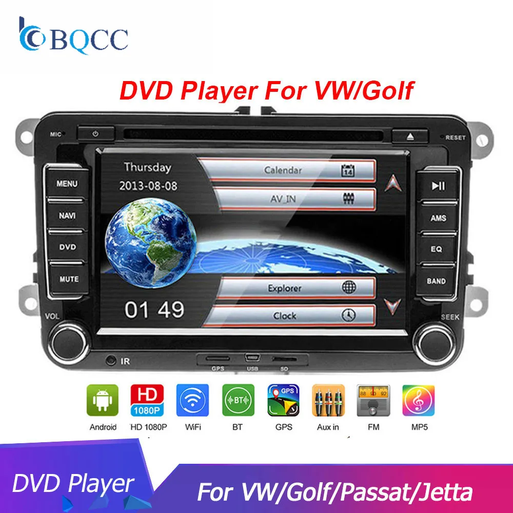 2 Din Автомобильный мультимедийный плеер для Volkswagen Mattway T6 Beetle Scirocco Sharan Kaluwei Kadi Amarok Golf