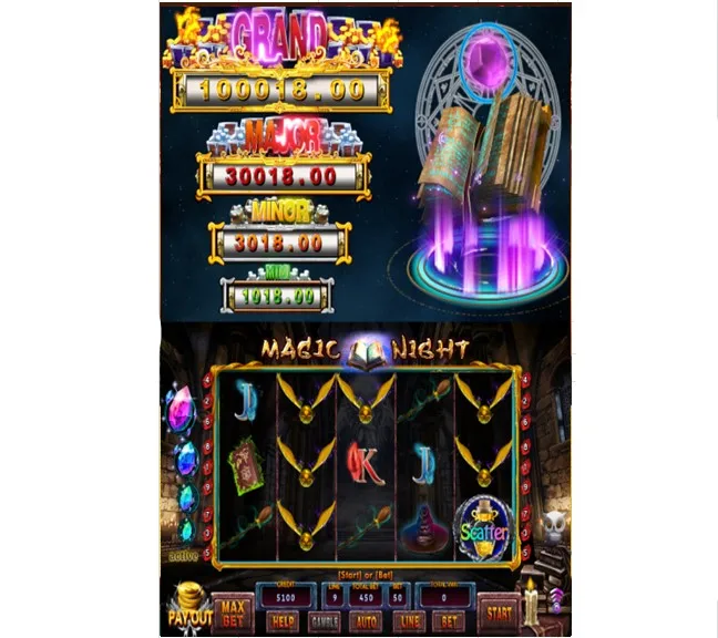 

Migic Night arcade machine game Migic Night multi game board WMS 550