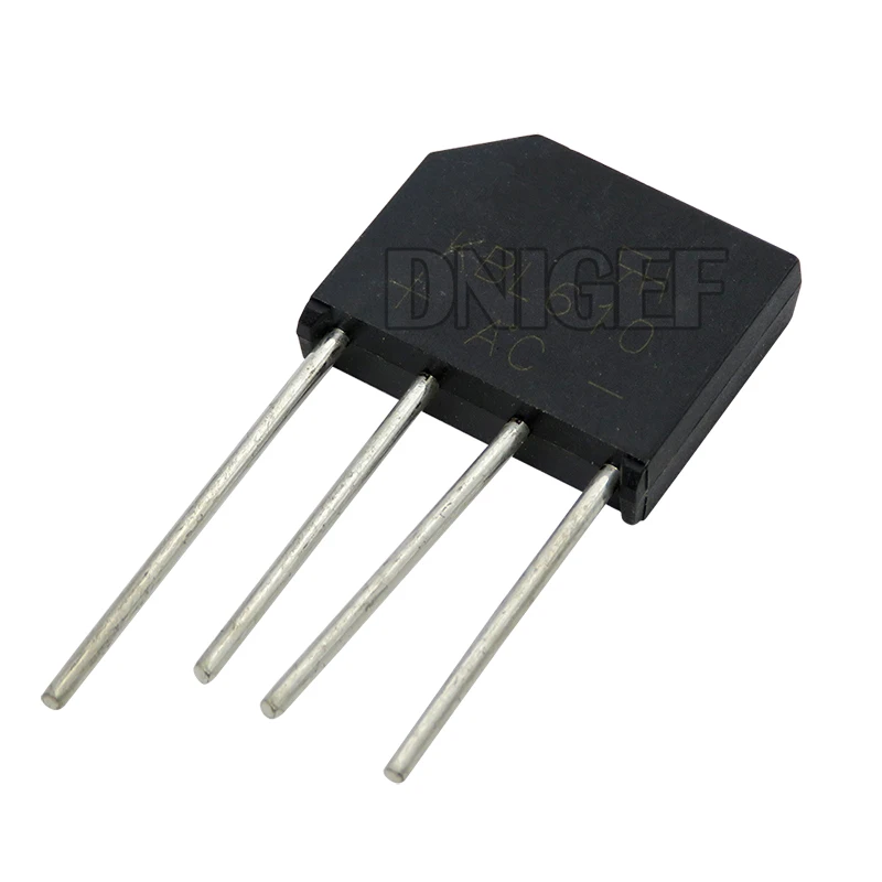 2 шт. однофазный диодный мост-выпрямитель KBL406 KBL610 KBL608 |