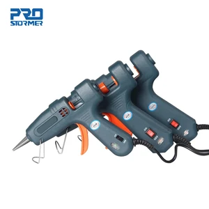 Клеевой пистолет PROSTOEMER 25 Вт 60 Вт 100 Вт с клеевыми стержнями 7 мм 11 мм промышленные мини-пистолеты термоклеевой инструмент