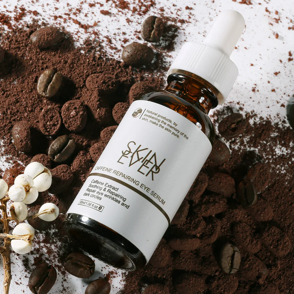 

Original 30ml Caffeine Solution Eye Serum Removal Eye Bag Dark Eye Circle Lightening Fine Line Essence Serum Free shipping