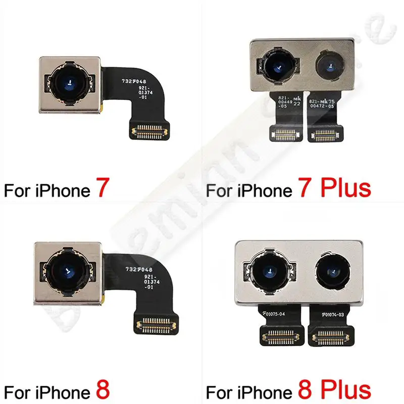 Оригинальная задняя камера Flex для iPhone 7 8 Plus SE 2020 X XR Xs 11 12 Pro Max mini Real Camera Cable Moblie Phone