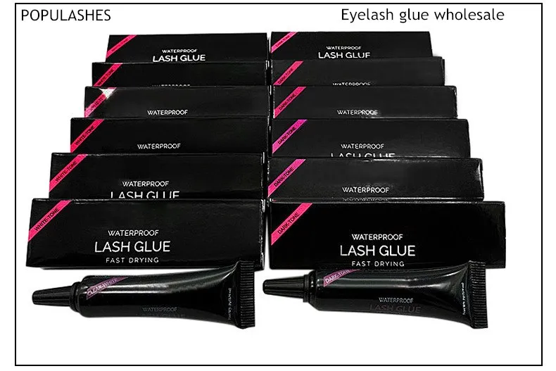 Клей для накладных ресниц 10 шт. клей наращивания черный белый инструмент макияжа