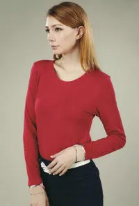 2019 тонкая Высококачественная простая футболка женская хлопковая эластичная