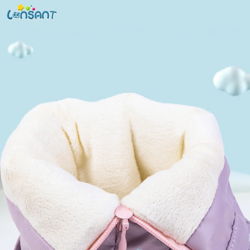 Зимние теплые ботинки для новорожденных на шнуровке N30 | Мать и ребенок