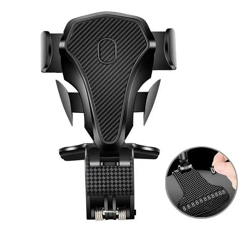

Upgrade Car Cell Phone Mount Dashboard Cell Phone Clip Automobile Cradles Car Holder Mount Stand for 3 to 6.6 inch Smartphones