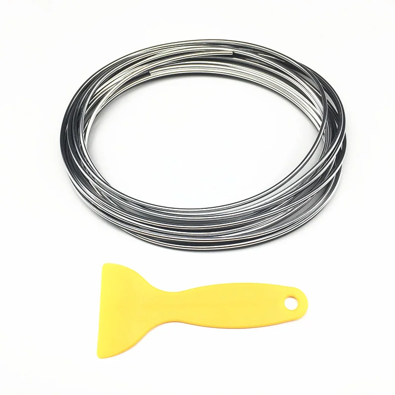 Автомобильная решетка 5 м внутренние и внешние молдинги для Skoda Octavia A2 A5 A7 Fabia Rapid