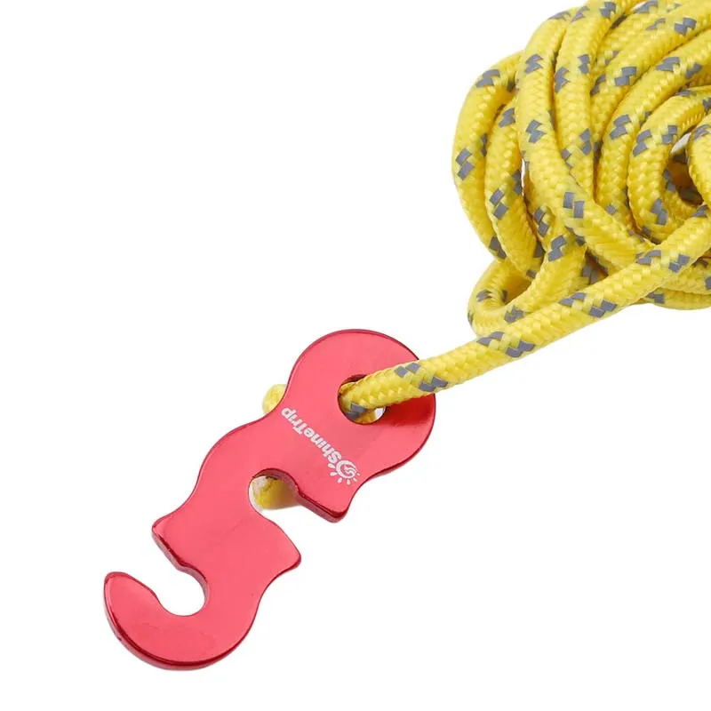 

4 PCS / Packs Wind Rope With Rope Buckle Outdoor Sun Shelter Canopy Camping Night Light Windproof Strop Tent Ropes