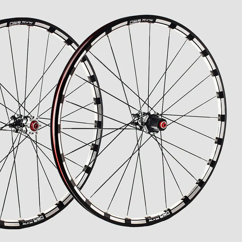 RXR 26/27. 5/2" карбоновая ступица 7-11Speedwheelset колеса для горного велосипеда дисковый тормоз 5 подшипников MTB велосипедные колеса через ось/QR