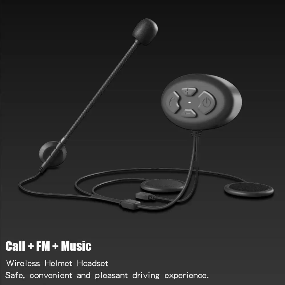 DK11 мотоциклетный шлем Bluetooth 5 0 гарнитура FM радио большая батарея IP54
