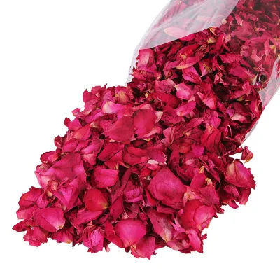 

50g Natural Dry Flower Petal Dried Rose Petals Spa Whitening Shower Bath Tool