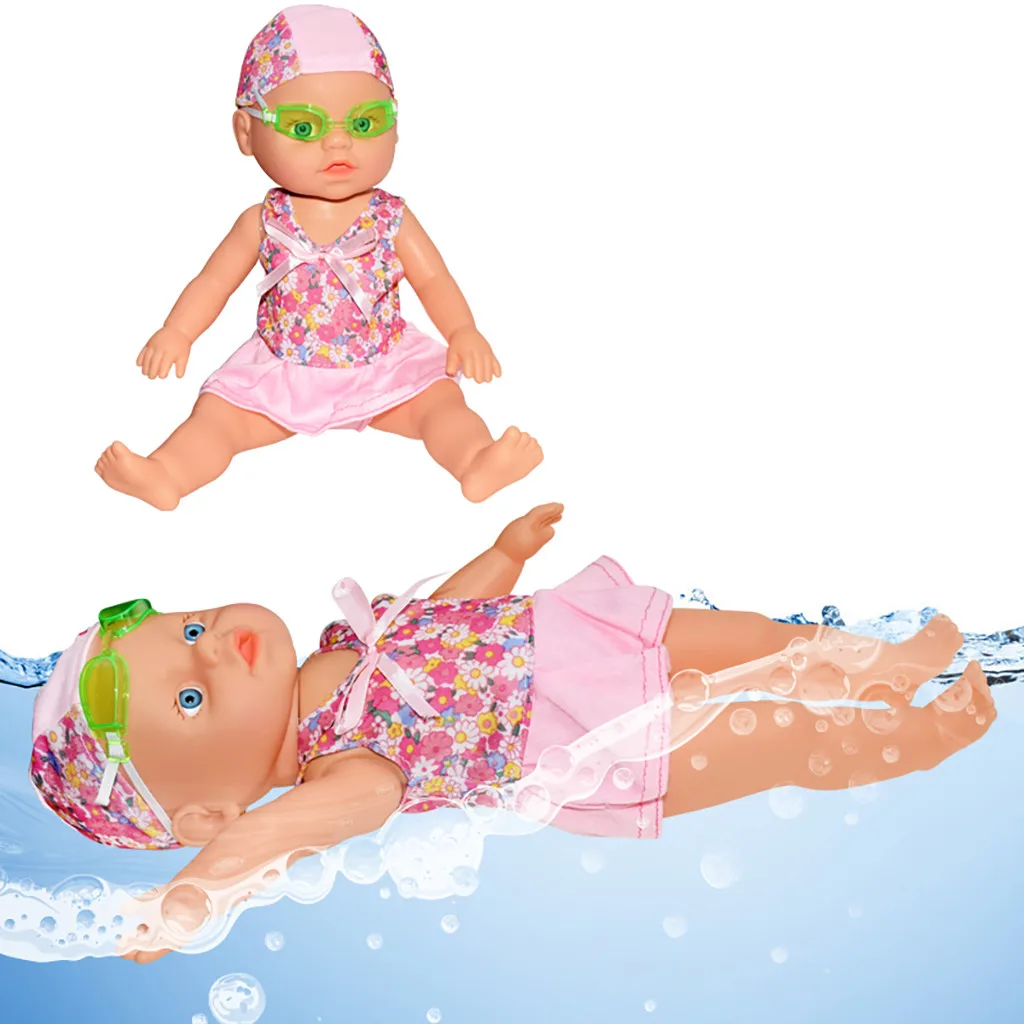 Кукла reborn baby doll водный Забавный плавательный бассейн для водонепроницаемой