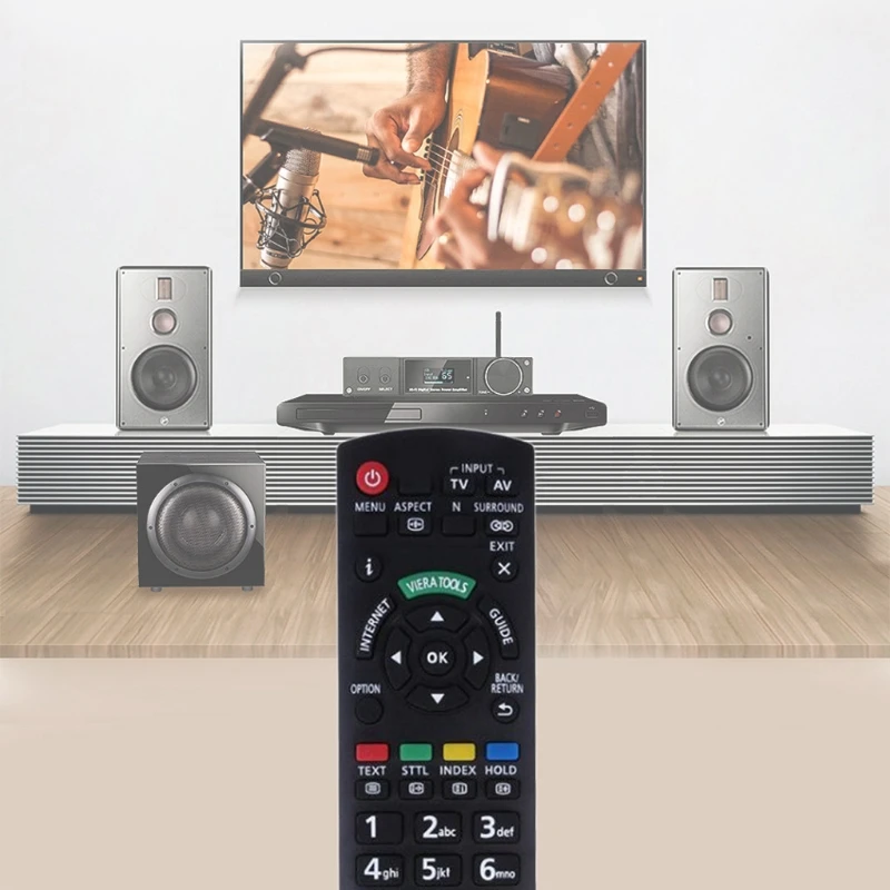 TV Remote Control N2QAYB000487 Vierra Tools совместимый с моделями искусственных элементов |