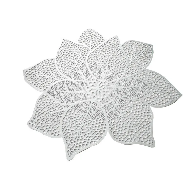 

PVC Kitchen Mat Table Placemats For Dining Table Mat Heat Insulation Hot Pad Placemat Table Drink Cup Coasters Non-Slip