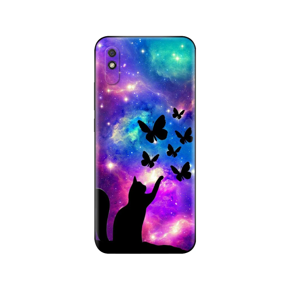 For xiaomi redmi 9A Case Soft Silicon Back covers phone cases For redmi 9A Case 6.53 inch funds etui bumper coque black tpu case