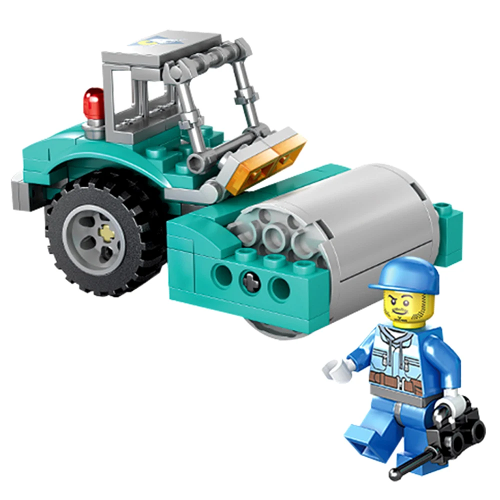 4 в 1 инженерный Грузовик Экскаватор Бульдозер серии автомобиля строительные