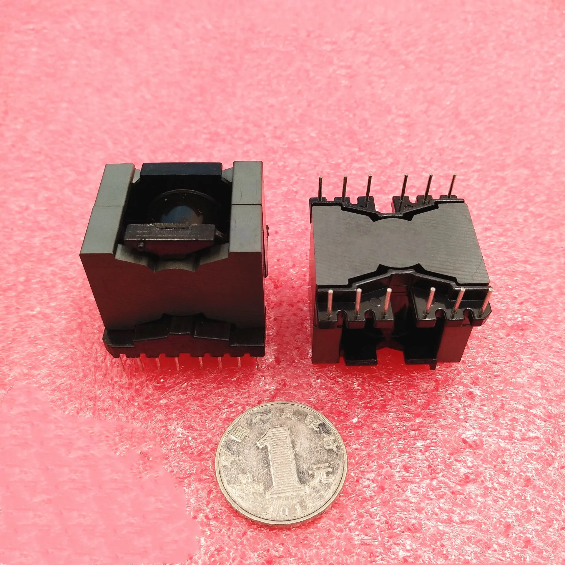 Высокочастотный трансформатор PQ3225 магнитный сердечник вертикальный 6 +