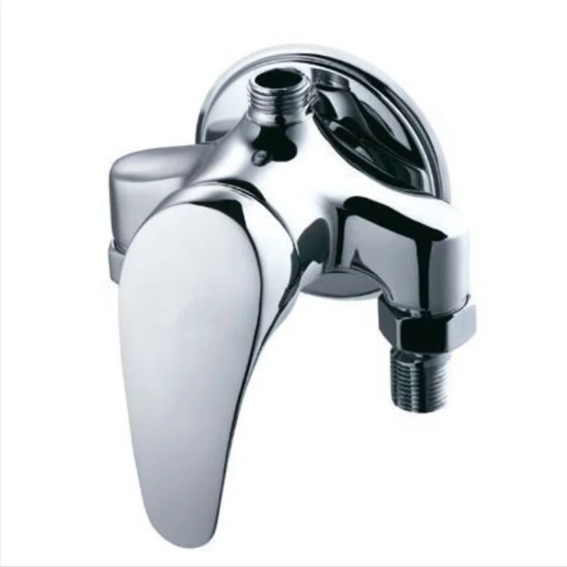 

G1/2" Surface Mounted Brass Shower Faucet Set Bathroom Mixer Solar Water Heater Mixing Valve Hot And Cold Taps Showers Switch